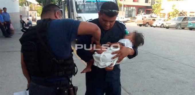 Abandonan a bebé en la terminal de autobuses de Ciudad Valles