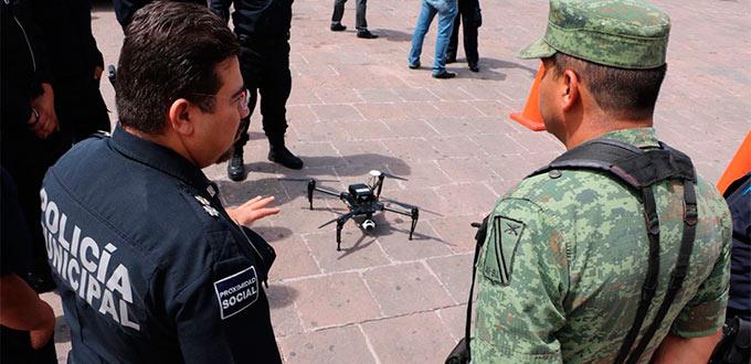 En marcha, operativo “Ojo de águila” en el Centro Histórico