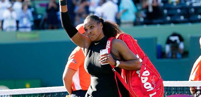 Serena Williams abandona Roland Garros antes de su duelo con Sharapova