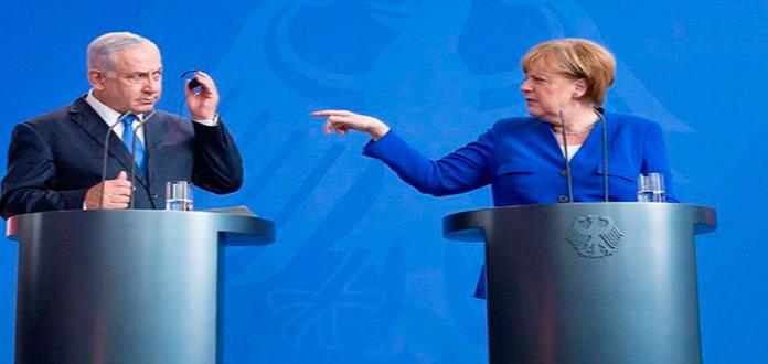 Irán y Palestina enturbian las relaciones entre Merkel y Netanyahu