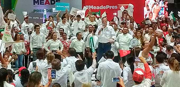 Un libramiento ferroviario y mejorar las vías de conexión a la Zona Industrial, ofrece Meade en SLP