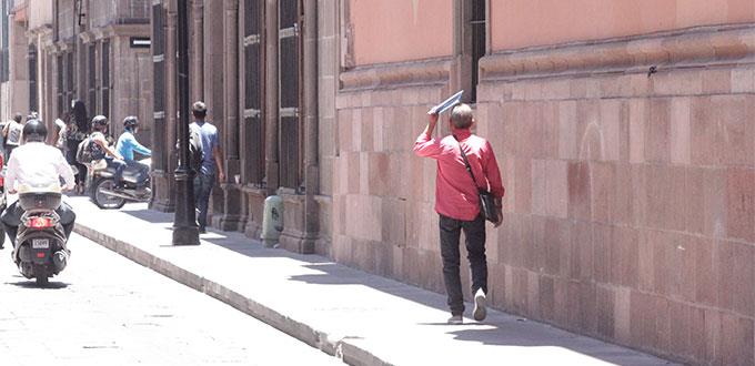 La capital, una isla de calor por pavimento