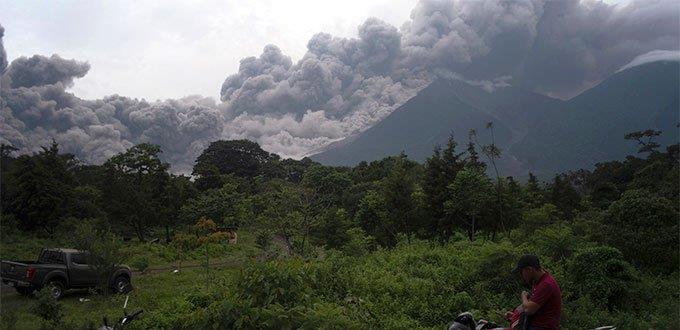Volcán de Fuego registra entre 8 y 10 explosiones por hora