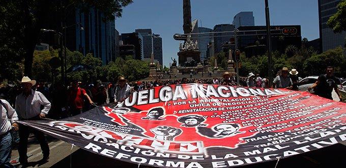 Maestros de la CNTE financiarán con coperachas su estancia en CDMX