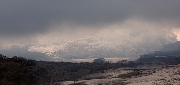 Aumenta la actividad dentro del Volcán de Fuego