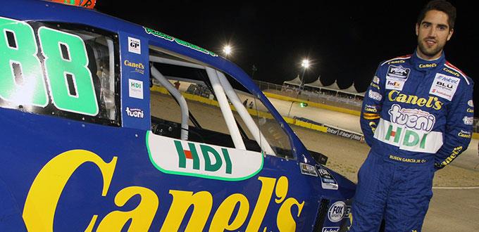 Rubén García Jr., va por el primer triunfo en Nascar