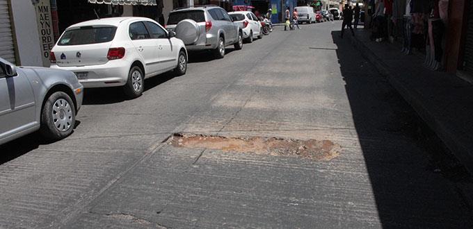 Escobedo luce llena de baches