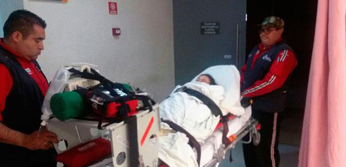 Trasladan a Romina al Hospital Shriners