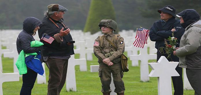 Veteranos de guerra conmemoran 74 años del Día D