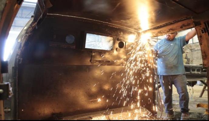 PGJ destruye 25 autos con blindaje artesanal en Tamaulipas