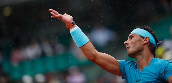 Posponen duelos de Nadal y Del Potro