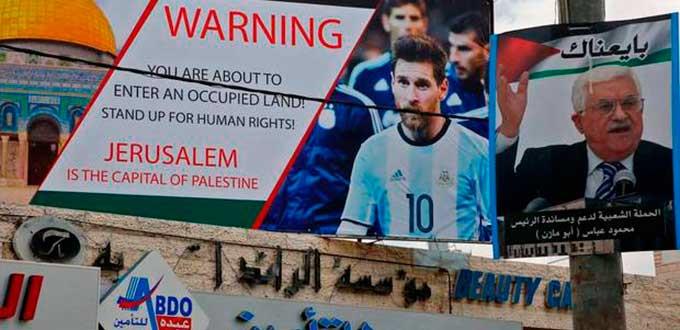 AFA suspende juego amistoso contra Israel