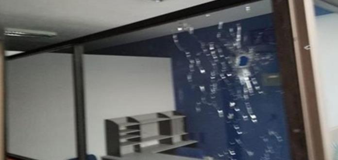 Balean sede del PAN en Ciudad Victoria, Tamaulipas