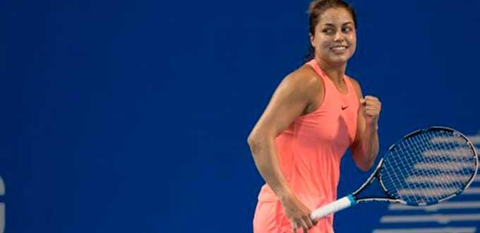 Renata Zarazúa se despide en “octavos” de torneo de tenis en Italia