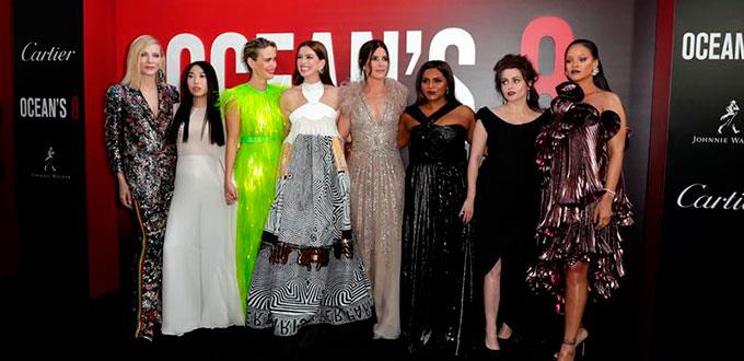 Las ladronas de Oceans 8 llegan para dominar la taquilla estadounidense
