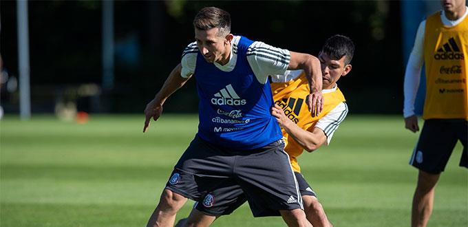 Entrena completo el “Tri” rumbo a duelo ante Dinamarca