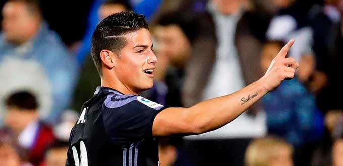 James Rodríguez intentará repetir hazaña en Rusia 2018