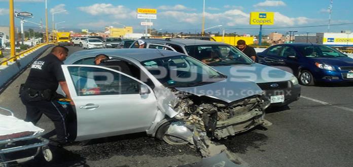 Una persona lesionada durante accidente en puente Colorines
