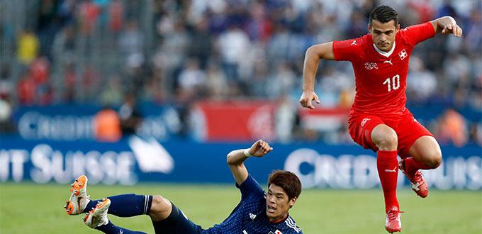 Suiza derrota en casa a selección de Japón en partido amistoso
