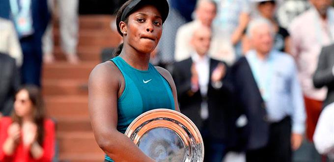 Stephens lanza reproches a la prensa tras perder la final de Roland Garros