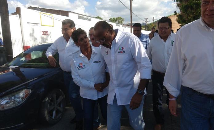 Líder nacional del PRI pide en SLP evitar confrontaciones