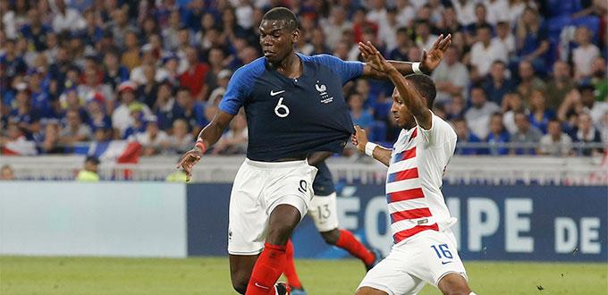 Francia cierra preparación rumbo a Rusia con empate