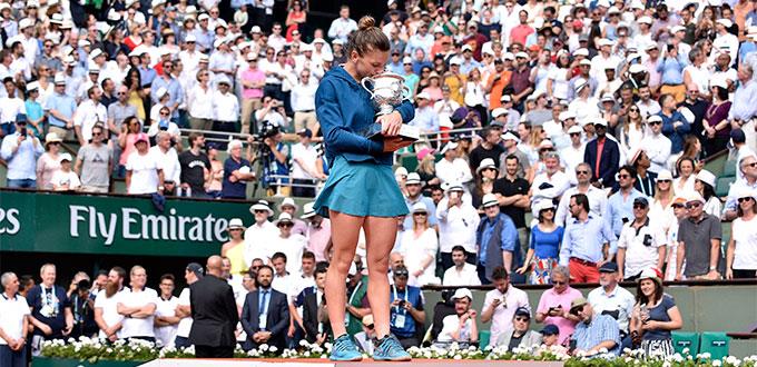 Simona Halep se lleva título de Roland Garros