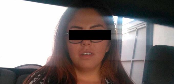 Sorprenden a presunta fardera en una tienda