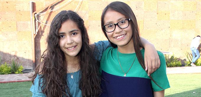 María Paula Acosta y Michelle Sánchez festejaron otro año de vida