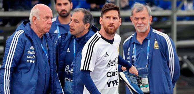 Control antidopaje sorpresa a Messi y otros seleccionados argentinos