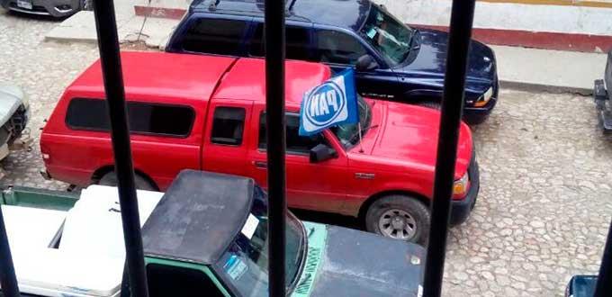 Que edil con licencia aún usa vehículo oficial