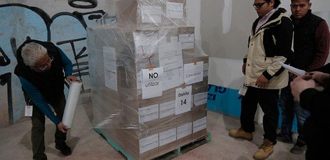 Reporta INE el extravío de 975 boletas federales