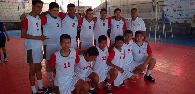 SLP alcanza par de victorias en voleibol