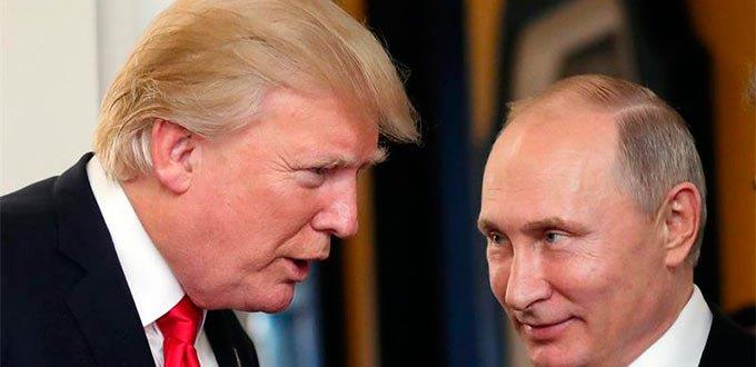 Rusia debe volver al G7, reitera Trump y anuncia posible reunión con Putin