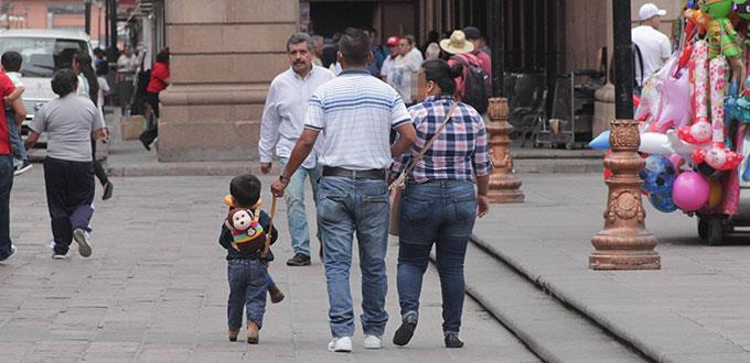En el 73% de los hogares, el jefe de familia es el padre