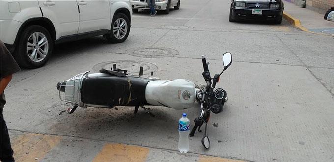 Camión arrolla a hombre en moto en la Pedroza