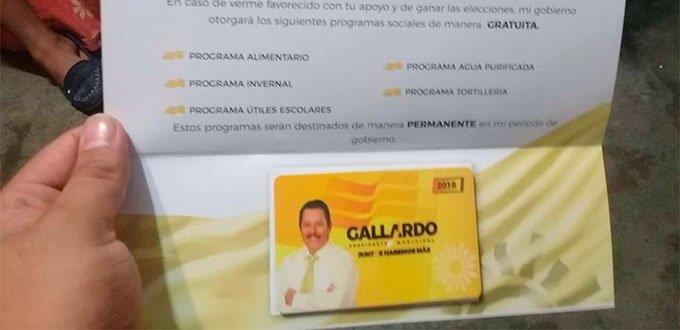 Denuncia PAN tarjetas de dádivas condicionadas