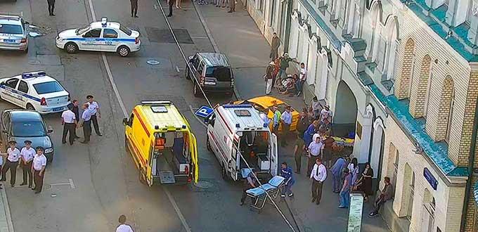 Taxi que embistió a mexicanos en Rusia no tenía permiso para trabajar
