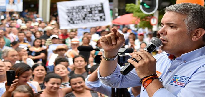 Promete Iván Duque gobernar Colombia sin odios ni venganzas”