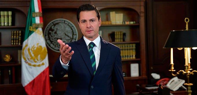 Peña Nieto desea que jornada electoral sea una fiesta cívica