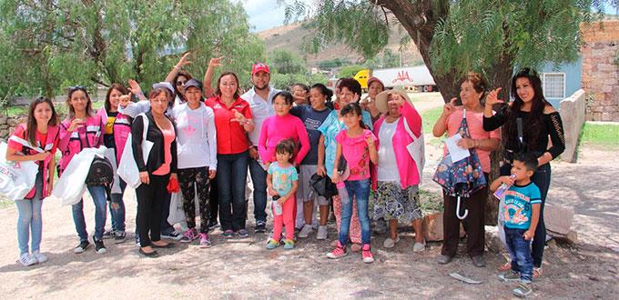 Cecy Glz. confía en el apoyo de los votantes