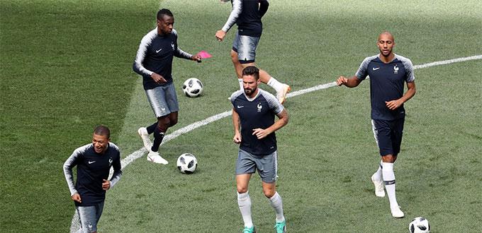 Sin hacer mucho ruido Francia prepara octavos
