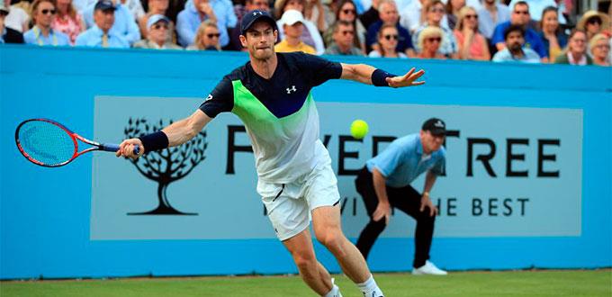 Murray avanza en el Abierto de Eastbourne 2018