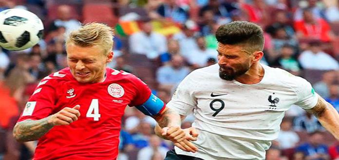 Con un empate a cero, Francia y Dinamarca clasifican a octavos de final