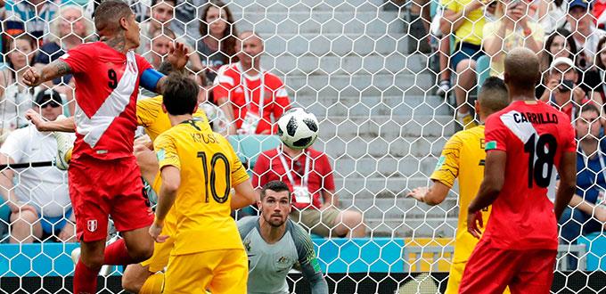 Perú se despide de Rusia 2018 con goles y triunfo sobre Australia