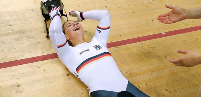 La bicampeona Kristina Vogel se lesiona gravemente