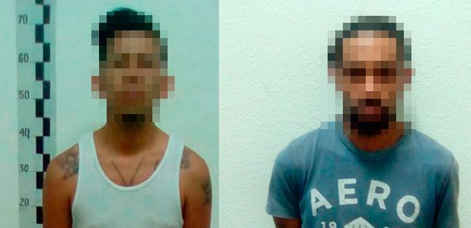 Arrestan a dos sujetos que traían “cristal”