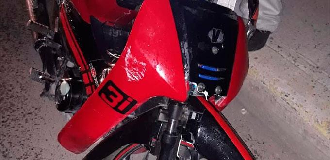 Víctimas detienen a ladrones de motos, pero no los denuncian
