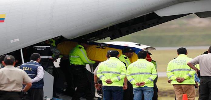 Llegan a Ecuador los cuerpos del equipo de prensa asesinado en Colombia