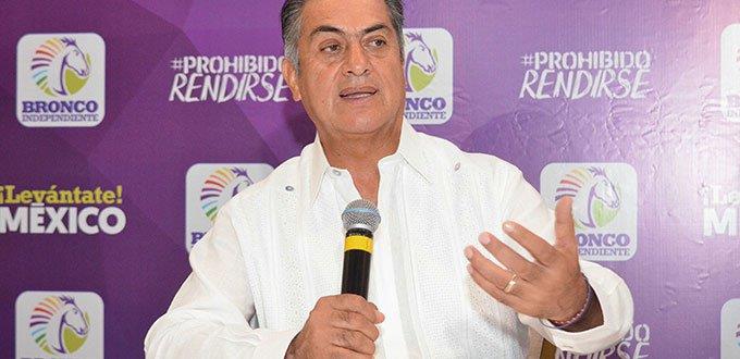 Sea cual sea el resultado, yo sigo siendo gobernador: El Bronco